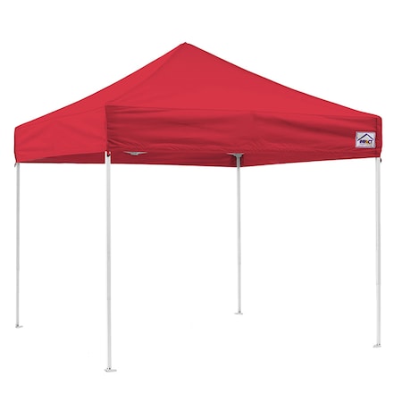 Impact Canopy TL Kit 10 FT x 10 FT  Steel Canopy with Roller Bag, Red 040010004